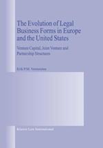 The Evolution of Legal Business Forms in Europe and the United States