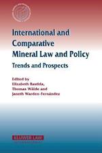 International and Comparative Mineral Law and Policy