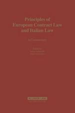 Principles of European Contract Law and Italian Law