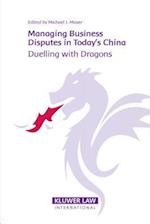 Managing Business Disputes in Today's China