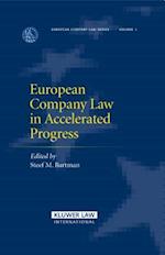 European Company Law in Accelerated Progress