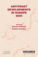 Antitrust Developments in Europe 2005