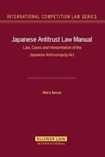 Japanese Antitrust Law Manual
