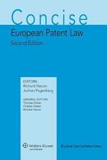 Concise Commentary of European Patent Law - Second Edition