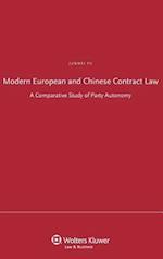 Modern European and Chinese Contract Law. a Comparative Study of Party Autonomy