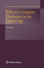 Effective Company Disclosure in the Digital Age