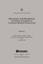 Warranties and Disclaimers Limitation of Liability in Consumer-Related Transactions
