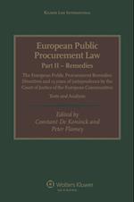 European Public Procurement Law-Part II Remedies