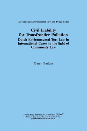 Civil Liability for Transfrontier Pollution