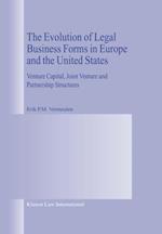 Evolution of Legal Business Forms in Europe and the United States