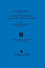 Collected Courses of the Academy of European Law 1995 Vol. VI - 1