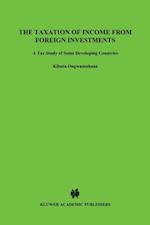 Taxation of Income from Foreign Investments