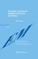 The Role of Financial Stability in Eu Law and Policy
