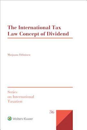 The International Tax Law Concept of Dividend