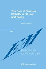 Role of Financial Stability in EU Law and Policy