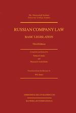 Russian Company Law, Basic Legislation, 3e