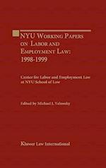 NYU Working Essays on Labor and Employment Law