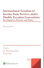 International Taxation of Income from Services under Double Taxation Conventions