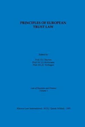 Principles Of European Trust Law