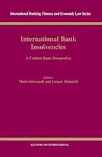 International Bank Insolvencies, a Central Bank Perspective
