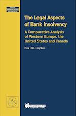 The Legal Aspects of Bank Insolvency, A Comparative Analysis of Western Europe, The United States and Canada