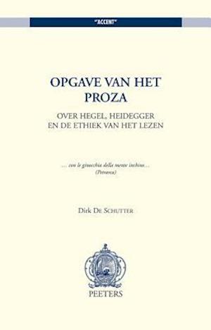 Opgave Van Het Proza