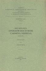 Des Heiligen Ephraem Des Syrers Carmina Nisiben, I. Syr. 92