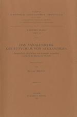 Das Annalenwerk Des Eutychios Von Alexandrien. Ausgewahlte Geschichten Und Legenden Kompiliert Von Sa'id Ibn Batriq Um 935 A.D. AR. 44