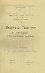 Exegese Et Theologie. (Hommage J. Coppens, III)