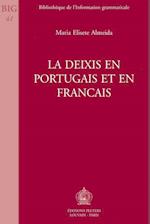 La Deixis En Portugais Et En Francais