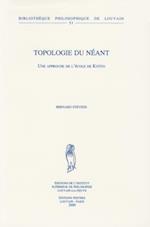 Topologie Du Neant