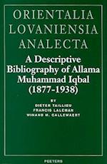 A Descriptive Bibliography of Allama Muhammad Iqbal (1877-1938)