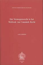 Liber V. Het Vermogensrecht In Het Wetboek Van Canoniek Recht. de Bonis Temporalibus Verwerving, Bezit, Beheer En Vervreemding Van Vermogen Binnen de