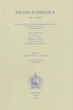 Studia Patristica. Vol. XXXVI - Critica Et Philologica, Nachleben, First Two Centuries, Tertullian to Arnobius, Egypt Before Nicaea, Athanasius and Hi