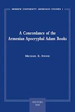 A Concordance of the Armenian Apocryphal Adam Books