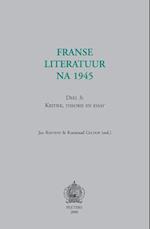 Franse Literatuur Na 1945. Deel 3