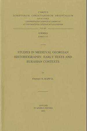 Studies in Medieval Georgian Historiography