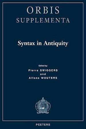 Syntax in Antiquity