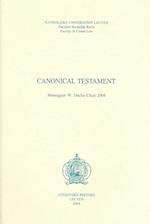 Canonical Testament