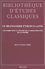 Le Bilinguisme Etrusco-Latin