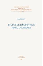 Etudes de Linguistique Finno-Ougrienne