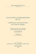 Lulle Et La Condamnation de 1277