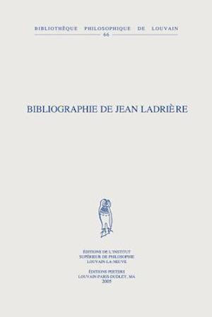 Bibliographie de Jean Ladriere