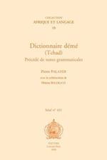 Dictionnaire Deme (Tchad). Precede de Notes Grammaticales