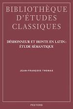 Deshonneur Et Honte En Latin
