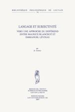 Langage Et Subjectivite