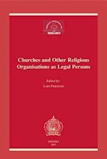Churches and Other Religious Organisations as Legal Persons