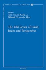 The Old Greek of Isaiah