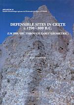 Defensible Sites in Crete C. 1200 - 800 B.C.