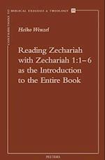 Reading Zechariah with Zechariah 1
